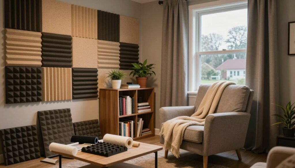 cómo reducir ruidos en casa sin reformas